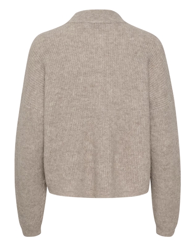 Gestuz - Alpha GZ Cardigan - Warm Sand Melange
